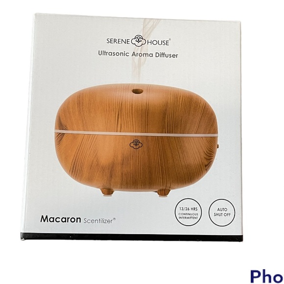 SERENE HOUSE Ultrasonic Cool Mist Macaron Aromatherapy Diffuser - Picture 3 of 5